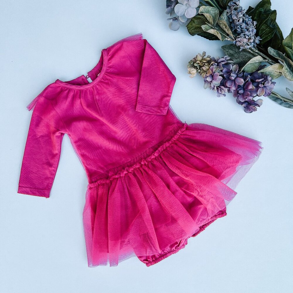 Monica + Andy Little Belle Tulle Dress and Bloomers Set (NWOT)